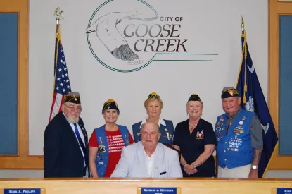 Fleet Reserve Association proclamation signing