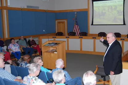 Goose Creek history lecture