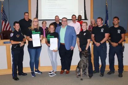 City says thanks to Pet Supplies Plus The City of Goose Creek SC