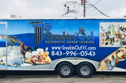 greekin out truck